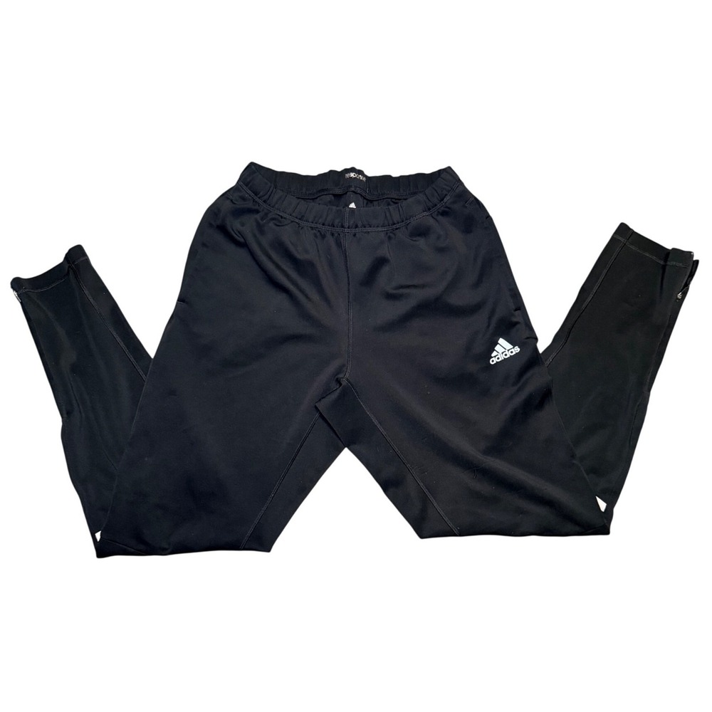 Jogger Sweatpants Black Adidas Climalite Athletic Small Activewear